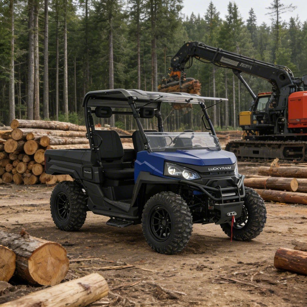 10KW kintamosios srovės variklis UTV vienas šalia kito 73.6V 150Ah 400A valdiklis 4WD bekelėje