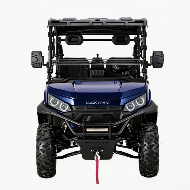 4WD Electric Ranch UTV Farm 73.6V 150Ah valdiklis 20KW Peak