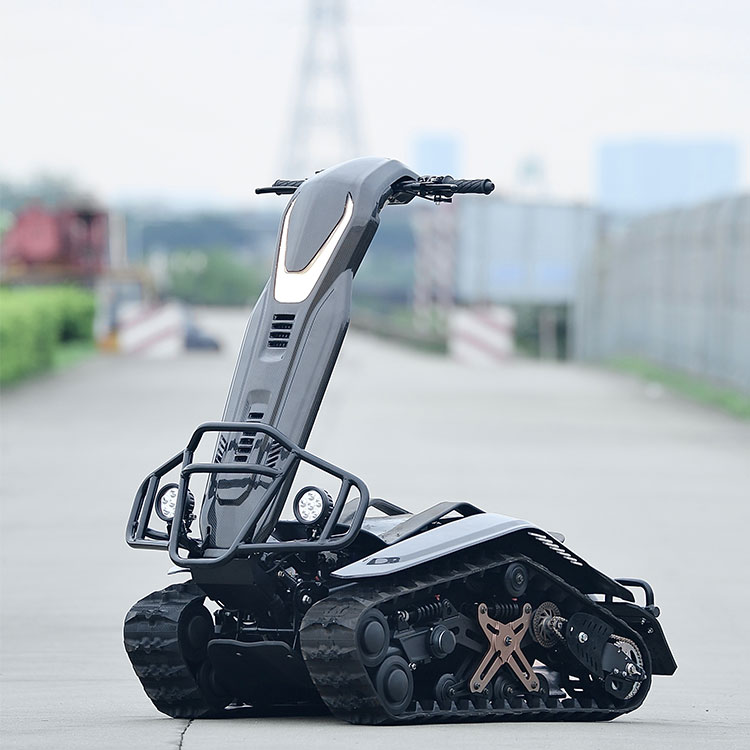 72 V sulankstomas ličio baterijų elektrinis sniego motociklas, kurį galima įsigyti bet kurioje vietovėje