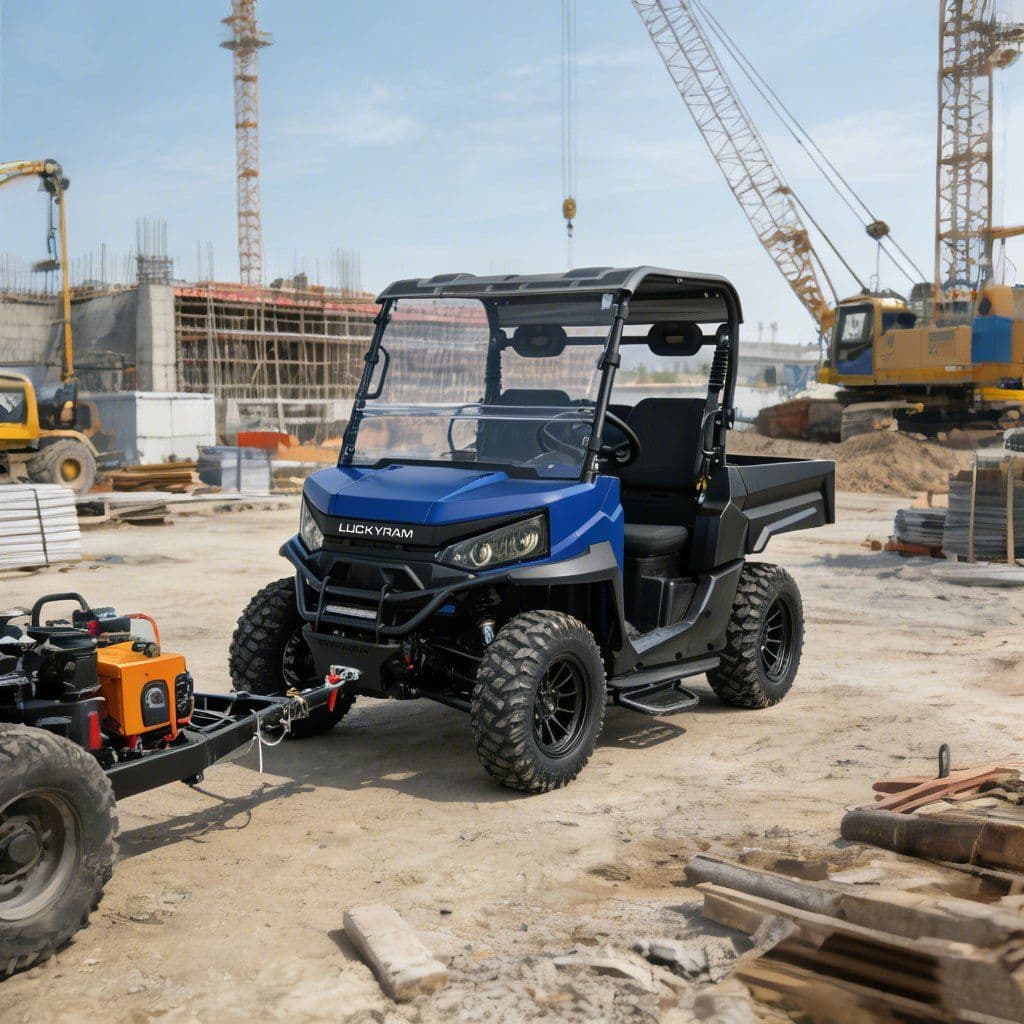 Elektrinis UTV 4WD medžioklei 73.6V 150Ah EPS vairo stiprintuvas