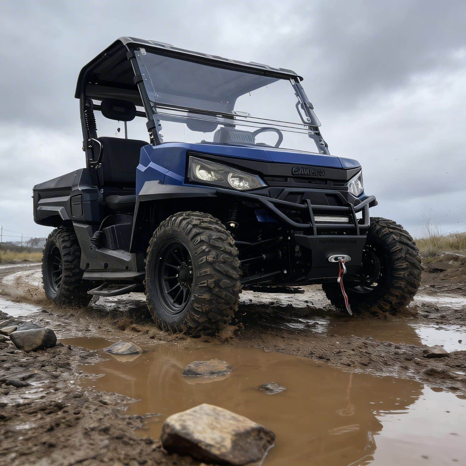 Elektrinis UTV 73.6V 20KW didžiausios galios 4WD 400A valdiklis bekelėje